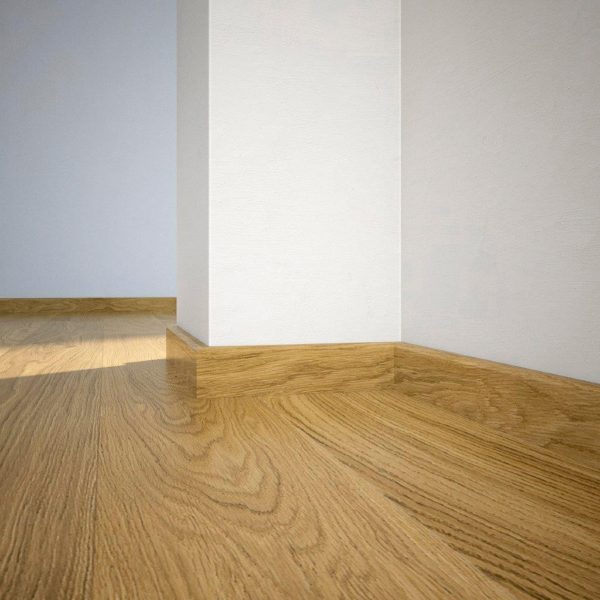 SAGA Fotlist parkett glatt Oak- 16x60x2200 mm - Bilde 2